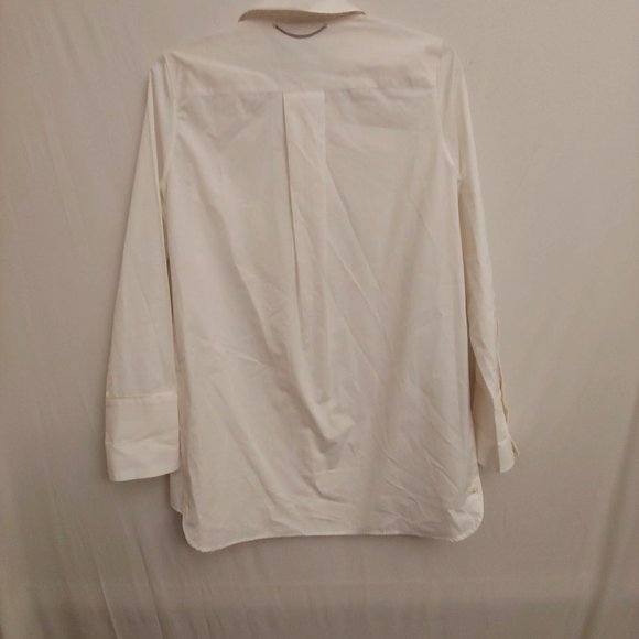 Rag and Bone womens white button down long sleeve dress shirt SP - Picture 8 of 12
